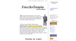 Desktop Screenshot of fraszkoterapia.marcinurban.net